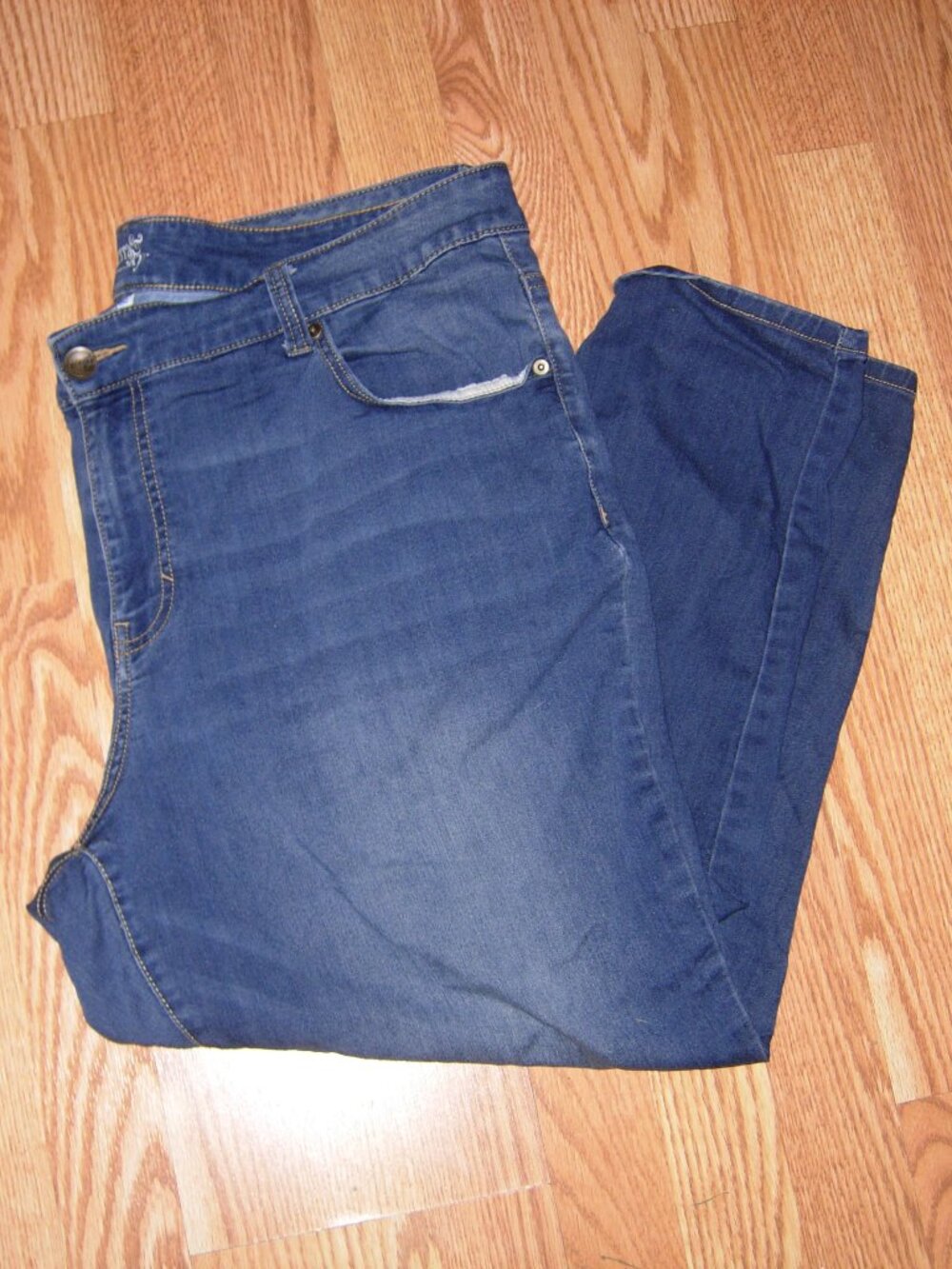 Terra & Sky Skinny Ankle Jeans 20W